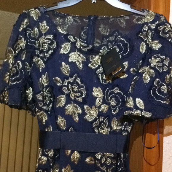 LOTUS THREADS Floral Lace Gown - Picture 3 of 6